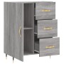 Aparador de madera de ingeniería gris Sonoma 69,5x34x90 cm de vidaXL, Aparadores - Ref: Foro24-827898, Precio: 78,32 €, Descu...