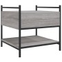 Mesa de centro madera de ingeniería gris Sonoma 50x50x50 cm en Mesas de centro | Comprar online en Foru.es