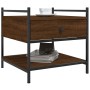 Mesa de centro madera de ingeniería marrón roble 50x50x50 cm en Mesas de centro | Comprar online en Foru.es