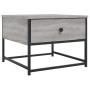 Mesa de centro madera contrachapada gris Sonoma 51x51x40 cm en Mesas de centro | Comprar online en Foru.es