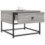 Mesa de centro madera contrachapada gris Sonoma 51x51x40 cm en Mesas de centro | Comprar online en Foru.es