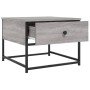 Mesa de centro madera contrachapada gris Sonoma 51x51x40 cm en Mesas de centro | Comprar online en Foru.es