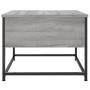 Mesa de centro madera contrachapada gris Sonoma 51x51x40 cm en Mesas de centro | Comprar online en Foru.es