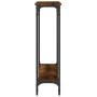 Mesa consola madera de ingeniería roble ahumado 100x22,5x75 cm en Mesas auxiliares | Comprar online en Foru.es