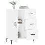 White engineered wood sideboard 69.5x34x90 cm by vidaXL, Sideboards - Ref: Foro24-827916, Price: 98,03 €, Discount: %