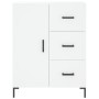 Aparador de madera de ingeniería blanco 69,5x34x90 cm de vidaXL, Aparadores - Ref: Foro24-827916, Precio: 99,27 €, Descuento: %