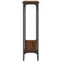 Mesa consola madera de ingeniería marrón roble 75x22,5x75 cm en Mesas auxiliares | Comprar online en Foru.es