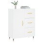Aparador de madera de ingeniería blanco 69,5x34x90 cm de vidaXL, Aparadores - Ref: Foro24-827892, Precio: 95,30 €, Descuento: %