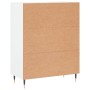 Aparador de madera de ingeniería blanco 69,5x34x90 cm de vidaXL, Aparadores - Ref: Foro24-827892, Precio: 95,30 €, Descuento: %
