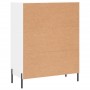 Aparador de madera de ingeniería blanco 69,5x34x90 cm de vidaXL, Aparadores - Ref: Foro24-827860, Precio: 115,25 €, Descuento: %