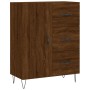 Aparador de madera de ingeniería marrón roble 69,5x34x90 cm de vidaXL, Aparadores - Ref: Foro24-827915, Precio: 92,65 €, Desc...