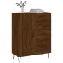 Oak brown engineered wood sideboard 69.5x34x90 cm by vidaXL, Sideboards - Ref: Foro24-827915, Price: 91,54 €, Discount: %