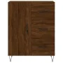 Oak brown engineered wood sideboard 69.5x34x90 cm by vidaXL, Sideboards - Ref: Foro24-827915, Price: 91,54 €, Discount: %