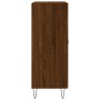 Aparador de madera de ingeniería marrón roble 69,5x34x90 cm de vidaXL, Aparadores - Ref: Foro24-827915, Precio: 92,65 €, Desc...