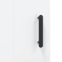 Aparador de madera contrachapada blanco brillante 69,5x34x90 cm de vidaXL, Aparadores - Ref: Foro24-827926, Precio: 112,77 €,...