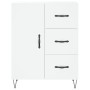Aparador de madera de ingeniería blanco 69,5x34x90 cm de vidaXL, Aparadores - Ref: Foro24-827908, Precio: 92,47 €, Descuento: %