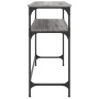 Mesa consola madera de ingeniería gris Sonoma 100x35,5x75 cm en Mesas auxiliares | Comprar online en Foru.es