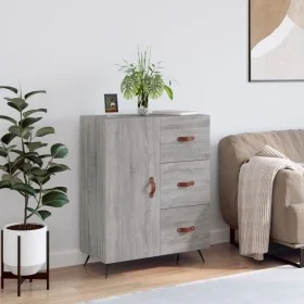 Sonoma gray engineered wood sideboard 69.5x34x90 cm by vidaXL, Sideboards - Ref: Foro24-827890, Price: 68,11 €, Discount: %