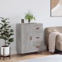 Aparador de madera de ingeniería gris Sonoma 69,5x34x90 cm de vidaXL, Aparadores - Ref: Foro24-827890, Precio: 68,70 €, Descu...