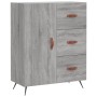 Aparador de madera de ingeniería gris Sonoma 69,5x34x90 cm de vidaXL, Aparadores - Ref: Foro24-827890, Precio: 68,70 €, Descu...