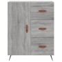 Aparador de madera de ingeniería gris Sonoma 69,5x34x90 cm de vidaXL, Aparadores - Ref: Foro24-827890, Precio: 68,70 €, Descu...