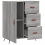 Aparador de madera de ingeniería gris Sonoma 69,5x34x90 cm de vidaXL, Aparadores - Ref: Foro24-827890, Precio: 68,70 €, Descu...