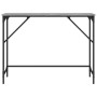 Mesa consola madera de ingeniería gris Sonoma 100x32x75 cm en Mesas auxiliares | Comprar online en Foru.es