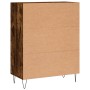 Aparador de madera de ingeniería roble ahumado 69,5x34x90 cm de vidaXL, Aparadores - Ref: Foro24-827913, Precio: 66,14 €, Des...