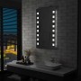 Espejo de pared de baño con LED 60x100 cm en Espejos | Comprar online en Foru.es