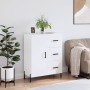 Aparador de madera de ingeniería blanco 69,5x34x90 cm de vidaXL, Aparadores - Ref: Foro24-827924, Precio: 108,59 €, Descuento: %