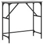 Mesa consola madera de ingeniería gris Sonoma 75x32x75 cm en Mesas auxiliares | Comprar online en Foru.es