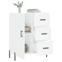 Aparador de madera de ingeniería blanco 69,5x34x90 cm de vidaXL, Aparadores - Ref: Foro24-827924, Precio: 108,59 €, Descuento: %