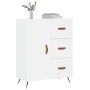 Aparador de madera de ingeniería blanco 69,5x34x90 cm de vidaXL, Aparadores - Ref: Foro24-827884, Precio: 81,37 €, Descuento: %