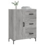 Aparador de madera de ingeniería gris Sonoma 69,5x34x90 cm de vidaXL, Aparadores - Ref: Foro24-827922, Precio: 102,14 €, Desc...