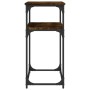 Mesa consola madera de ingeniería roble ahumado 100x35,5x75 cm en Mesas auxiliares | Comprar online en Foru.es