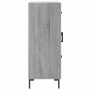 Aparador de madera de ingeniería gris Sonoma 69,5x34x90 cm de vidaXL, Aparadores - Ref: Foro24-827922, Precio: 102,14 €, Desc...