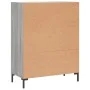 Aparador de madera de ingeniería gris Sonoma 69,5x34x90 cm de vidaXL, Aparadores - Ref: Foro24-827922, Precio: 100,88 €, Desc...