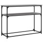 Mesa consola madera de ingeniería gris Sonoma 100x35,5x75 cm en Mesas auxiliares | Comprar online en Foru.es