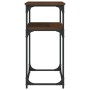 Mesa consola madera de ingeniería marrón roble 100x35,5x75 cm en Mesas auxiliares | Comprar online en Foru.es