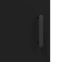 Aparador de madera de ingeniería negro 69,5x34x90 cm de vidaXL, Aparadores - Ref: Foro24-827925, Precio: 107,24 €, Descuento: %