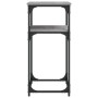 Mesa consola madera de ingeniería gris Sonoma 75x35,5x75 cm en Mesas auxiliares | Comprar online en Foru.es