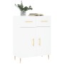 Aparador de madera de ingeniería blanco 69,5x34x90 cm de vidaXL, Aparadores - Ref: Foro24-827964, Precio: 105,60 €, Descuento: %