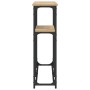 Mesa consola madera de ingeniería roble Sonoma 145x22,5x75 cm en Mesas auxiliares | Comprar online en Foru.es