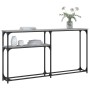 Mesa consola madera de ingeniería gris Sonoma 145x22,5x75 cm en Mesas auxiliares | Comprar online en Foru.es
