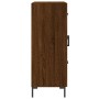 Aparador de madera de ingeniería marrón roble 69,5x34x90 cm de vidaXL, Aparadores - Ref: Foro24-827923, Precio: 99,27 €, Desc...