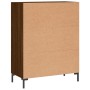 Aparador de madera de ingeniería marrón roble 69,5x34x90 cm de vidaXL, Aparadores - Ref: Foro24-827923, Precio: 99,27 €, Desc...