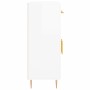 Aparador de madera contrachapada blanco brillante 69,5x34x90 cm de vidaXL, Aparadores - Ref: Foro24-827966, Precio: 91,40 €, ...