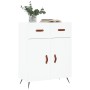 Aparador de madera de ingeniería blanco 69,5x34x90 cm de vidaXL, Aparadores - Ref: Foro24-827948, Precio: 86,54 €, Descuento: %