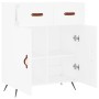 Aparador de madera de ingeniería blanco 69,5x34x90 cm de vidaXL, Aparadores - Ref: Foro24-827948, Precio: 86,54 €, Descuento: %