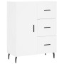 Aparador de madera de ingeniería blanco 69,5x34x90 cm de vidaXL, Aparadores - Ref: Foro24-827932, Precio: 98,82 €, Descuento: %